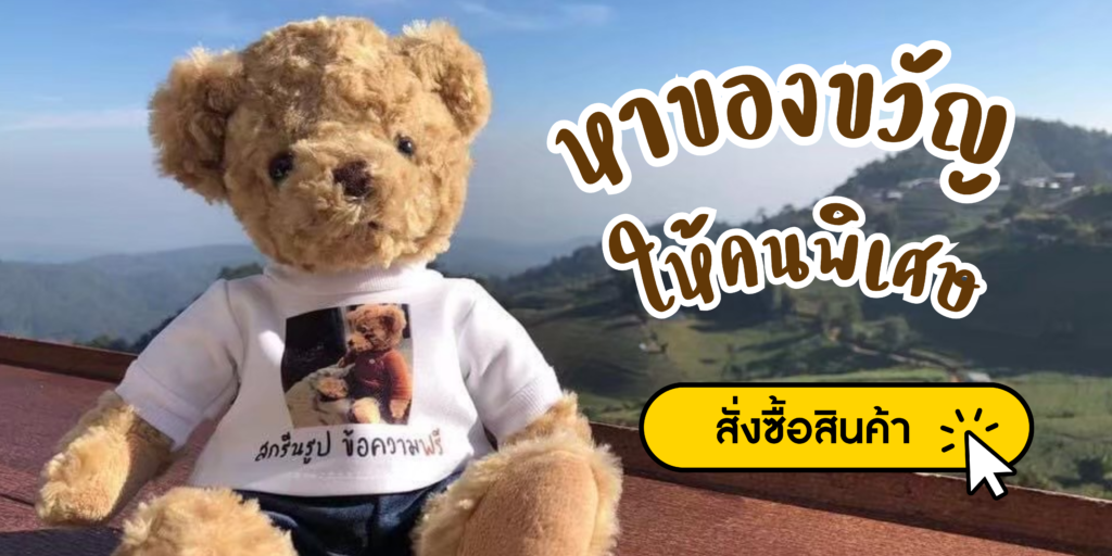 ของขวัญ ตุ๊กตาหมี